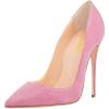 Pink-suede
