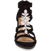 imageFSJ Women Chunky Mid High Heel Sandals Open Toe TStrap Pumps Cutout Dress Party Prom Office Strappy Shoes Elastic Back Zipper Size 415 USCustomize