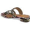imageFSJ Women Comfortable Open Toe Sandals Mule Chunky Low Heel Strappy Casual Shoes Size 415 USLine