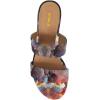 imageFSJ Women Comfortable Open Toe Sandals Mule Chunky Low Heel Strappy Casual Shoes Size 415 USPigment