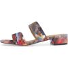 imageFSJ Women Comfortable Open Toe Sandals Mule Chunky Low Heel Strappy Casual Shoes Size 415 USPigment