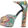 imageFSJ Women Platform Pumps Block Chunky High Heels DOrsay Peep Toe Sandals Buckle Ankle Strap Comfort Elegant Bridal Party Dress Shoes Size 415 USQuicksand
