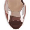 imageFSJ Women Stiletto High Heel Sandals Platform Open Peep Toe Clear Ankle Strap Transparent Strappy Party Homecoming Dress Shoes Size 415 USBrown