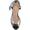 imageFSJ Women Stiletto High Heel Sandals Platform Open Peep Toe Clear Ankle Strap Transparent Strappy Party Homecoming Dress Shoes Size 415 USDark Green