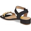 imageFSJ Women Casual Open Toe Block Low Heel Ankle Strap Sandals Comfort Summer Shoes Size 415 USBlackchain