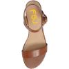 imageFSJ Women Casual Open Toe Block Low Heel Ankle Strap Sandals Comfort Summer Shoes Size 415 USBrown