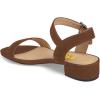 imageFSJ Women Casual Open Toe Block Low Heel Ankle Strap Sandals Comfort Summer Shoes Size 415 USBrownsuede