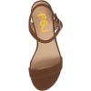 imageFSJ Women Casual Open Toe Block Low Heel Ankle Strap Sandals Comfort Summer Shoes Size 415 USBrownsuede
