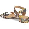 imageFSJ Women Casual Open Toe Block Low Heel Ankle Strap Sandals Comfort Summer Shoes Size 415 USButterfly