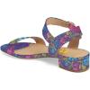 imageFSJ Women Casual Open Toe Block Low Heel Ankle Strap Sandals Comfort Summer Shoes Size 415 USFlower