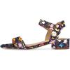 imageFSJ Women Casual Open Toe Block Low Heel Ankle Strap Sandals Comfort Summer Shoes Size 415 USGarden