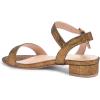 imageFSJ Women Casual Open Toe Block Low Heel Ankle Strap Sandals Comfort Summer Shoes Size 415 USGold Sequins