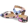 imageFSJ Women Casual Open Toe Block Low Heel Ankle Strap Sandals Comfort Summer Shoes Size 415 USPainting