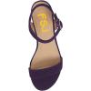 imageFSJ Women Casual Open Toe Block Low Heel Ankle Strap Sandals Comfort Summer Shoes Size 415 USPurple