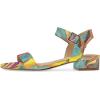 imageFSJ Women Casual Open Toe Block Low Heel Ankle Strap Sandals Comfort Summer Shoes Size 415 USQuicksand