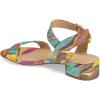 imageFSJ Women Casual Open Toe Block Low Heel Ankle Strap Sandals Comfort Summer Shoes Size 415 USQuicksand