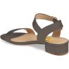 imageFSJ Women Casual Open Toe Block Low Heel Ankle Strap Sandals Comfort Summer Shoes Size 415 USSlategray