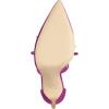 imageFSJ Women Fashion Pointed Toe Stiletto High Heel Strappy Cutout Dress Sandals Lace up Bowknots Suede Party Pumps Shoes Size 415 USFuchsia