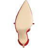 imageFSJ Women Fashion Pointed Toe Stiletto High Heel Strappy Cutout Dress Sandals Lace up Bowknots Suede Party Pumps Shoes Size 415 USRed