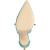 imageFSJ Women Fashion Pointed Toe Stiletto High Heel Strappy Cutout Dress Sandals Lace up Bowknots Suede Party Pumps Shoes Size 415 USTurquoise