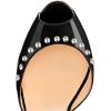 imageFSJ Women Spikes Rivets Peep Toe Sandals Stiletto High Heels Ankle Strap Studded DOrsay Pumps ShoesCustomize