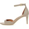 imageFSJ Women Summer Buckled Ankle Strap Sandals Open Toe Mid Stiletto Heels Casual Daily Shoes Size 415 USGrey