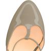 imageFSJ Women T Strap Sandals High Heels Pumps Closed Toe Stilettos Buckle Party Shoes Size 415 USGrey