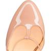 imageFSJ Women T Strap Sandals High Heels Pumps Closed Toe Stilettos Buckle Party Shoes Size 415 USNude