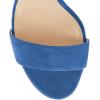 imageFSJ Women Sexy Open Toe Sandals Stiletto High Heels Platform Pumps Dress Shoes Size 415 USBlue