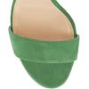imageFSJ Women Sexy Open Toe Sandals Stiletto High Heels Platform Pumps Dress Shoes Size 415 USGreen