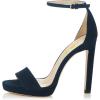 imageFSJ Women Sexy Open Toe Sandals Stiletto High Heels Platform Pumps Dress Shoes Size 415 USMidnightblue