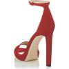 imageFSJ Women Sexy Open Toe Sandals Stiletto High Heels Platform Pumps Dress Shoes Size 415 USRed2