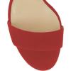 imageFSJ Women Sexy Open Toe Sandals Stiletto High Heels Platform Pumps Dress Shoes Size 415 USRed2