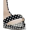 imageFSJ Women Sexy High Heel Stiletto Sandal Back Strap Slingback Open Toe Evening Party Dance Graceful Shoes Size 415 USBlack Dots