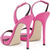 imageFSJ Women Sexy High Heel Stiletto Sandal Back Strap Slingback Open Toe Evening Party Dance Graceful Shoes Size 415 USFuchsia