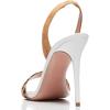 imageFSJ Women Sexy High Heel Stiletto Sandal Back Strap Slingback Open Toe Evening Party Dance Graceful Shoes Size 415 USLeopardivory