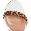imageFSJ Women Sexy High Heel Stiletto Sandal Back Strap Slingback Open Toe Evening Party Dance Graceful Shoes Size 415 USLeopardivory