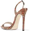 imageFSJ Women Sexy High Heel Stiletto Sandal Back Strap Slingback Open Toe Evening Party Dance Graceful Shoes Size 415 USMoire