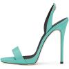 imageFSJ Women Sexy High Heel Stiletto Sandal Back Strap Slingback Open Toe Evening Party Dance Graceful Shoes Size 415 USTurquoise