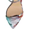 imageWomen Hot Summer Open Toe Sandals Ankle Strap Wedge High Heeled Casual Patent Leather Shoes Size 415 USPigment