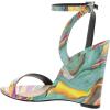 imageWomen Hot Summer Open Toe Sandals Ankle Strap Wedge High Heeled Casual Patent Leather Shoes Size 415 USQuicksand