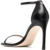 imageWomen Classic Open Toe Sandals Ankle Strap High Heels Two Piece Buckled Prom Shoes Size 415 USDark