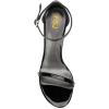 imageWomen Classic Open Toe Sandals Ankle Strap High Heels Two Piece Buckled Prom Shoes Size 415 USEvening