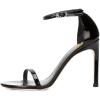 imageWomen Classic Open Toe Sandals Ankle Strap High Heels Two Piece Buckled Prom Shoes Size 415 USEvening