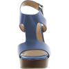 imageFSJ Women Wedge Platform High Heel Sandal Open Toe Ankle Strap Buckle Tstrap Backless Wedding Party Dress Shoes Size 416 USBlue