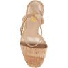 imageFSJ Women Classic Open Toe Chunky High Heel Platform Sandals Ankle Strap Single Band Dress Shoes Size 415 USLightbrown