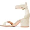 imageFSJ Women Faux Suede Basic Open Toe Sandals Block Chunky Heels Ankle Strap Pumps 415 USBeige