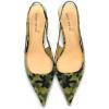 imageFSJ Womens Mid Kitten Heel Slingback Sandal Pointy Toe Sexy Pumps Comfortable Dress Party Walking Shoes Size 415 USCamouflage