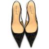 imageFSJ Womens Mid Kitten Heel Slingback Sandal Pointy Toe Sexy Pumps Comfortable Dress Party Walking Shoes Size 415 USGeometry