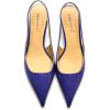 imageFSJ Womens Mid Kitten Heel Slingback Sandal Pointy Toe Sexy Pumps Comfortable Dress Party Walking Shoes Size 415 USPurple